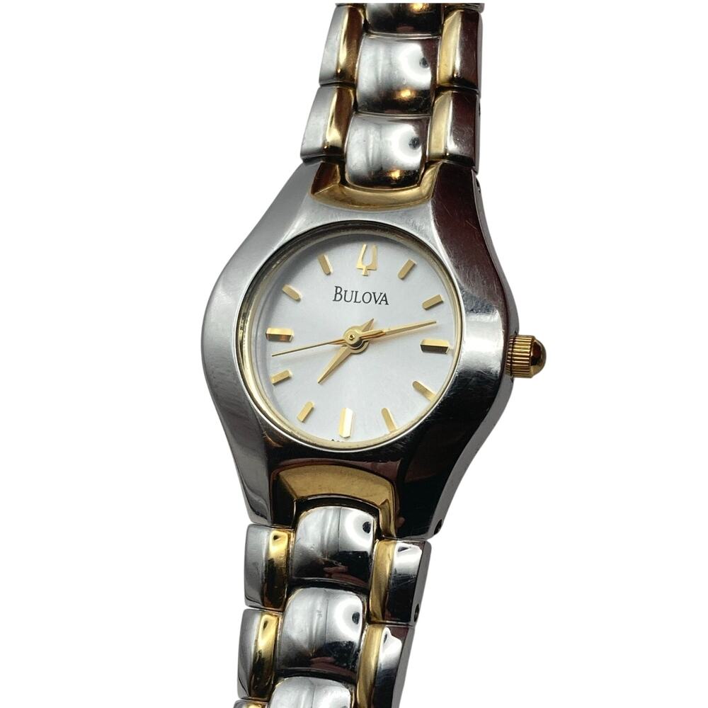Bulova Women's Dress Watch 23mm - Fresh battery - WR Wrist 5.75"   C937502